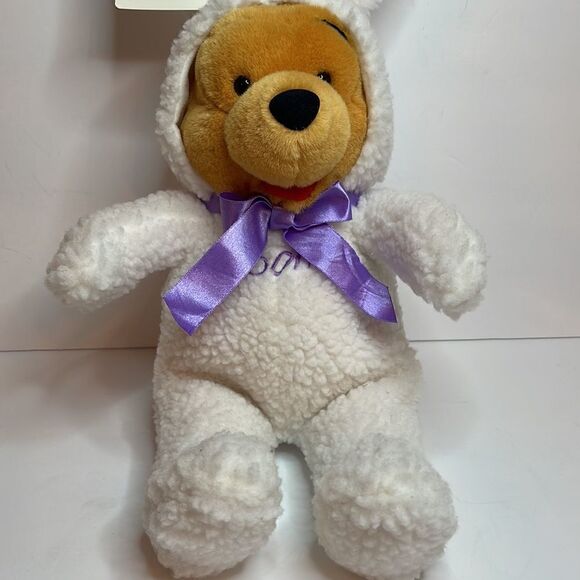 DISNEY *NWT* Easter Bunny Winnie The Pooh - Picture 4 of 9